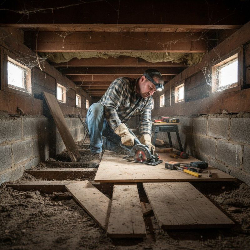 Crawlspace Foundation Repair