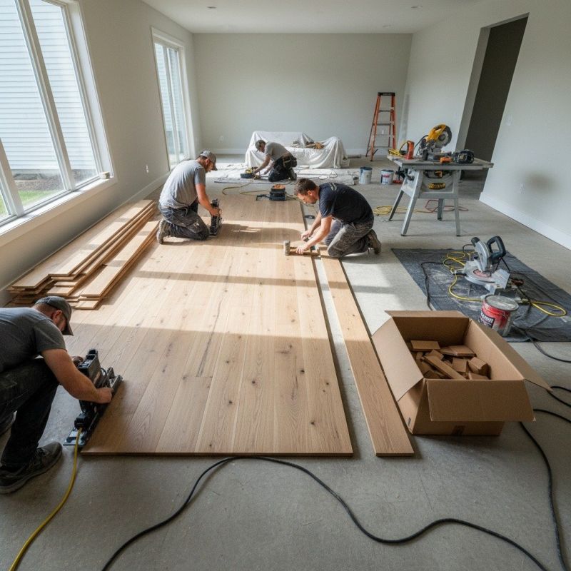 Hardwood Floor Renovation