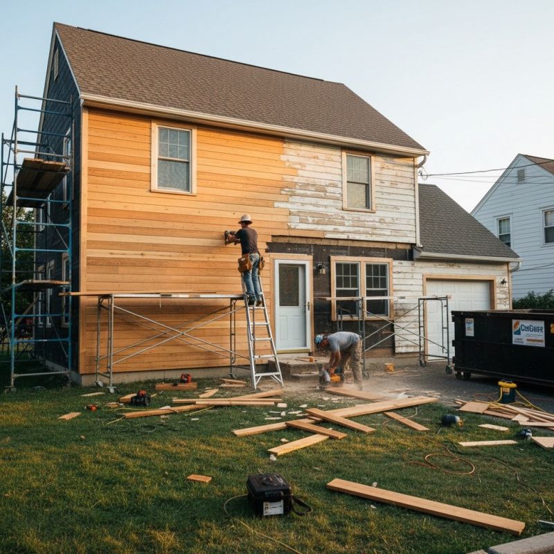 Wood Siding Replacement